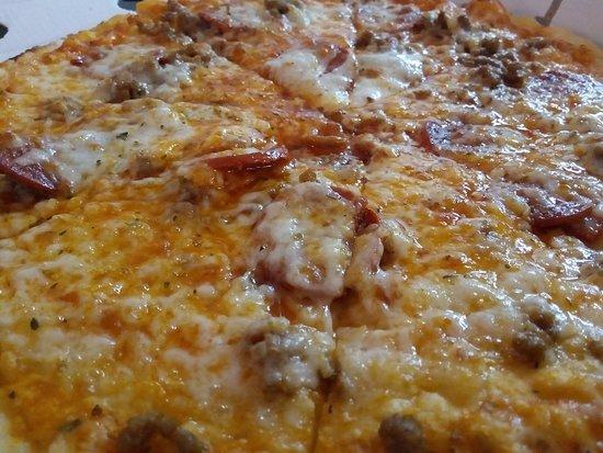 Turco kebab pizza