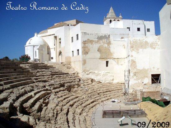 el Teatro Romano de Cádiz